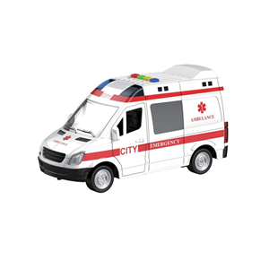 ماشین آمبولانس اسباب بازی موزیکال Musical AMBULANCE Car 1:16_اسباب بازی